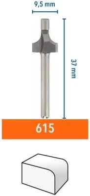 Dremel Bosch 615 HSS freza D=9,5 mm, 1 vnt.
