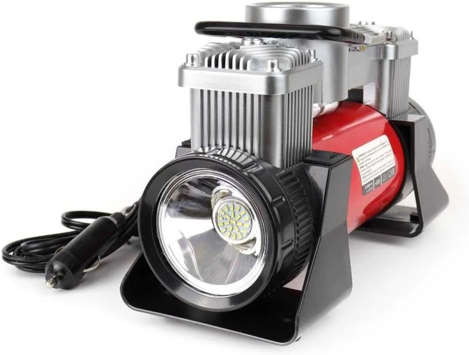 Automobilinis oro kompresorius, 2 cilindrai 12V HQ AMiO-02640