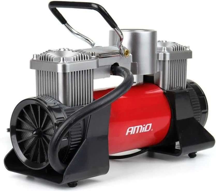 Automobilinis oro kompresorius, 2 cilindrai 12V HQ AMiO-02640