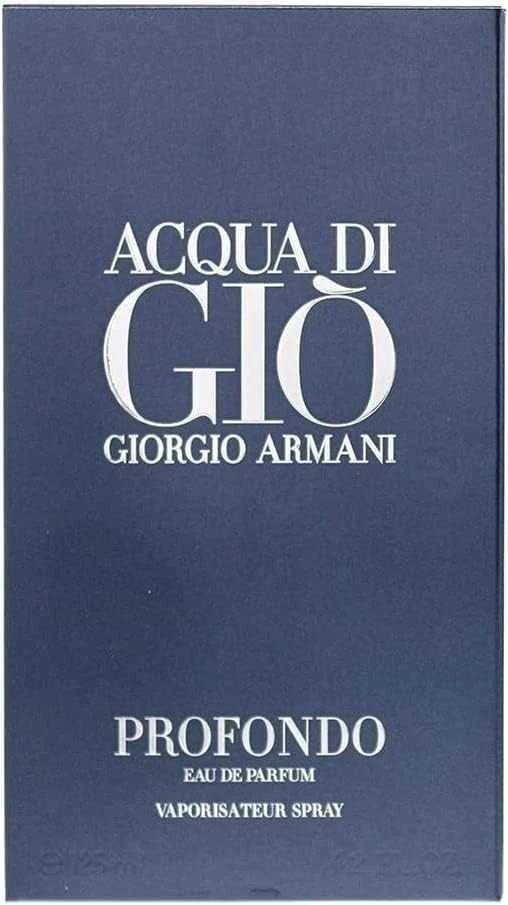 Kvepalai vyrams Giorgio Armani Acqua Di Giò Profondo EDP, 125 ml