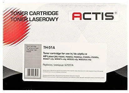 Tonerio Kasetė - Actis TH-51A Juoda