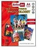 ACTIVEJET fotopop. blizgus A4 20vnt,200g