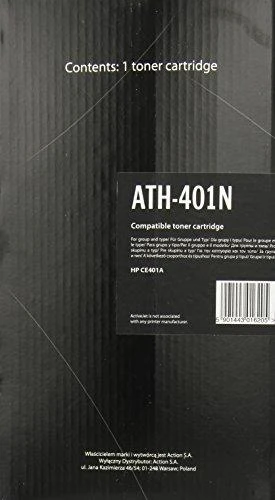 Toneris ActiveJet ATH-401N | Žydra spalva | 6000 psl. | HP CE401A (507A)