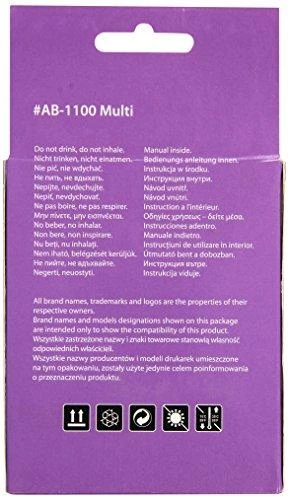 Spausdintuvo Kasetė - Activejet ABB-1100NX, Juoda, Geltona, Raudona, Mėlyna