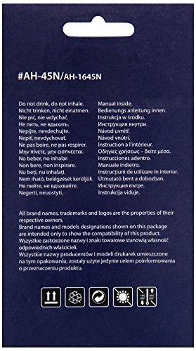 Rašalo kasetė Activejet AH-45N (pakeitimas HP 45 51645A; Supreme; 44 ml; juodas)