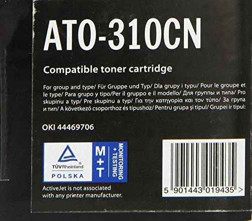 Toneris - Activejet ATO-310CN, 2000 Puslapių, Mėlynas