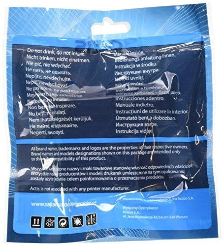 Rašalo Kasetė - Actis KB-123Bk Suderinama su Brother LC123BK 15 ml Juoda