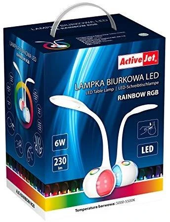 Stalinė Lempa - Activejet AJE-Rainbow 6 W LED Balta