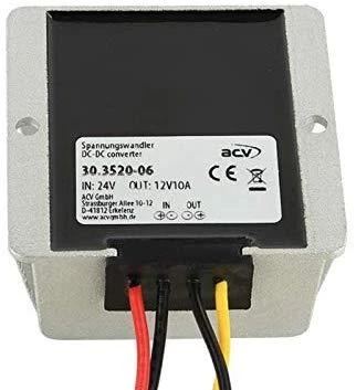 ACV Przetwornica Pioneer Pioneer 24/12V Konverter LKW Spannungswandler m. ISO
