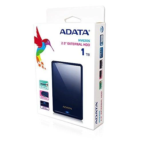 Išorinis kietasis diskas Adata HV620S 1TB, 2,5'' Mėlynas