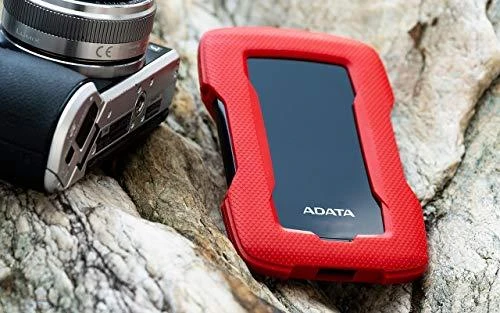 ADATA HD330 1000 GB, 2.5", USB 3.1, Raudona