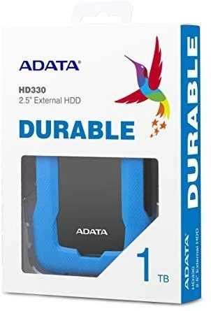 ADATA HD330 1000 GB, 2.5 ", USB 3.1, Mėlyna