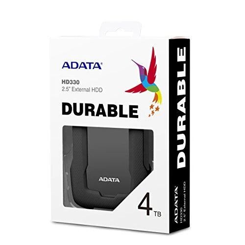 Kietasis diskas ADATA HD330 4000 GB, USB 3.1, Juodas