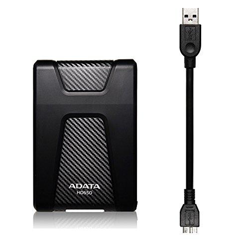 Išorinis kietasis diskas Adata HD650 4TB 2.5" Juodas 