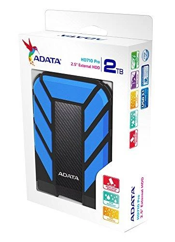 Kietasis diskas Išorinis diskas Adata HD710 Pro USB 3.1 2TB Mėlynas