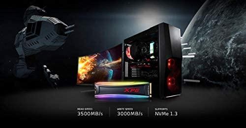 XPG (ADATA) ADATA | Spectrix S40G RGB | 1000 GB | SSD sąsaja M.2 NVME | Skaitymo greitis 3500 MB/s | Rašymo greitis 3000 MB/s