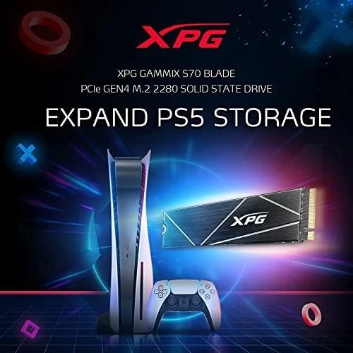 Kietasis diskas Adata XPG Gammix S70 Blade M.2 NVMe PCIe4x4 512GB