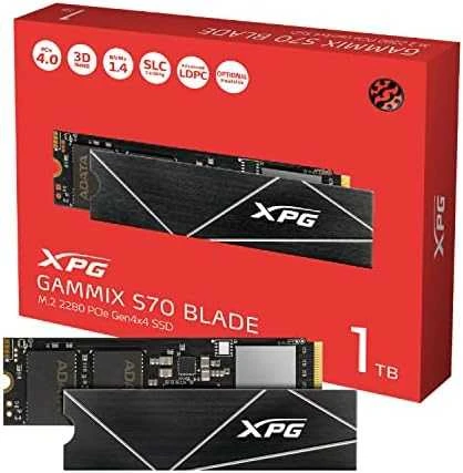 Kietasis diskas Adata XPG Gammix S70 Blade M.2 NVMe PCIe4x4, 1TB