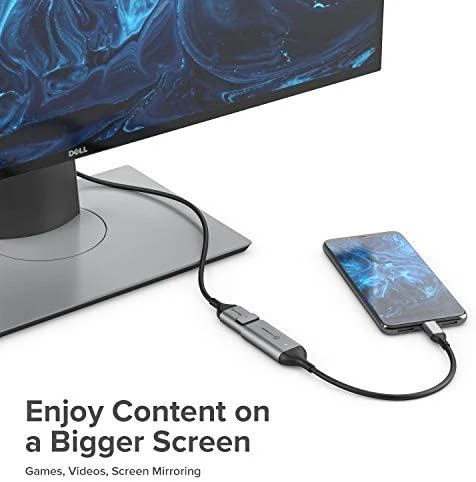 USB adapteris „Alogic Alogic“ USB adapteris, USB-C, jungtis -> DP lizdas, 15 cm, 4K
