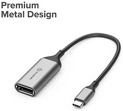 USB adapteris „Alogic Alogic“ USB adapteris, USB-C, jungtis -> DP lizdas, 15 cm, 4K