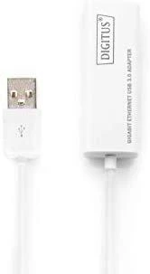 Assmann Electronic DIGITUS USB3.0 į Gigabit Ethernet adapteris RJ45 10/100/1000 Mbps baltas