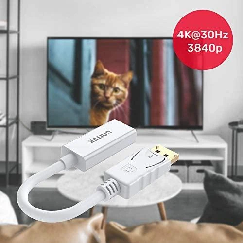 UNITEK Y-6332 Unitek adapteris DisplayPort prie HDMI F, 4K, Y-6332