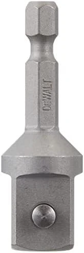 DEWALT ADAPTER DO ZAKRĘTAREK UDAROWYCH 1/4" NA NASADKI 1/2"