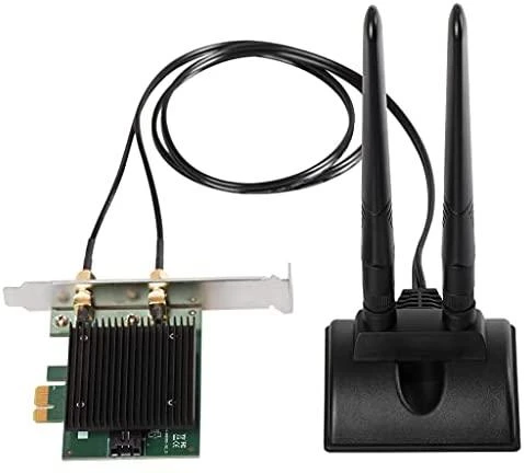 EDIMAX AX3000 Wi-Fi 6 dviejų juostų 802.11ax & amp; Bluetooth 5.0 PCI Express adapteris