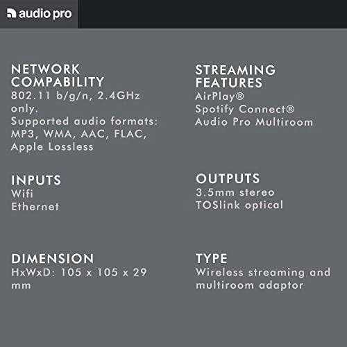 Audio Pro Link 1 Multiroom grotuvas, Šviesiai pilkas