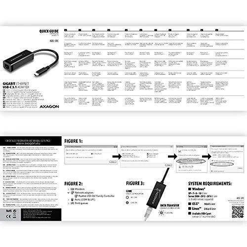 AXAGON ADE-SRC adapterio montavimo instrukcija