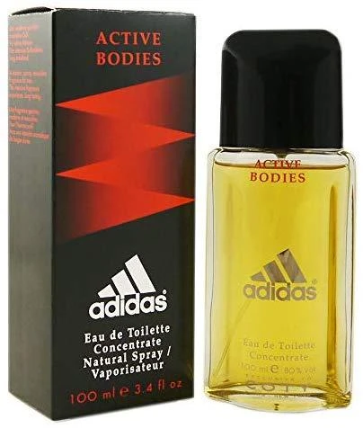 Adidas Active Bodies EDT tualetinis vanduo vyrams, 100 ml
