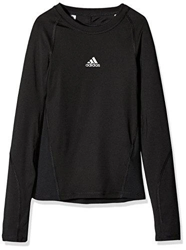 Termo marškinėliai vaikams Adidas Junior Ask Ls Tee, juodi