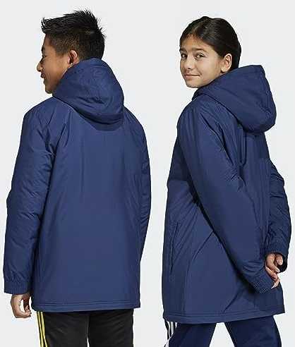 Striukė vaikams adidas Entrada 22 Stadium mėlyna IB6079 (116cm)