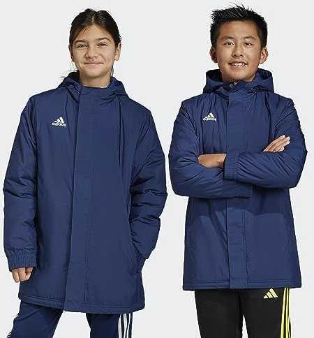 Striukė vaikams adidas Entrada 22 Stadium mėlyna IB6079 (116cm)