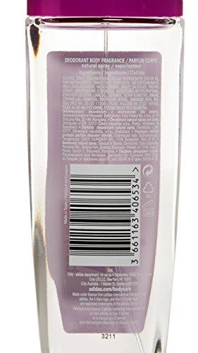 Adidas Natural Vitality dezodorantas – galinė pusė