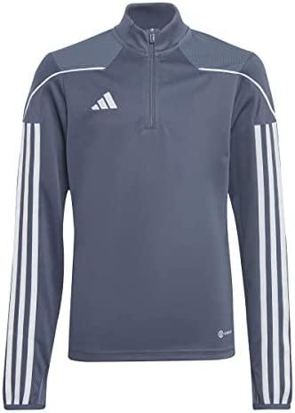 Bluza vaikams adidas Tiro 23 League Training Top szaro-balta HS3491 (140cm)