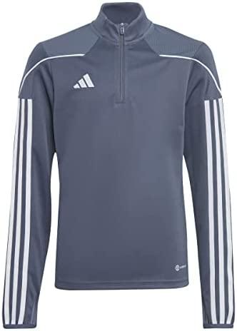 Bluza vaikams adidas Tiro 23 League Training Top szaro-balta HS3491 (140cm)
