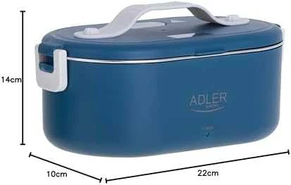 Adler elektrinė priešpiečių dėžutė | AD 4505 | Medžiaga Plastikas | Mėlyna