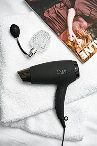 Adler | Plaukų džiovintuvas | AD 2266 | 1200 W | Number of temperature settings 2 | Juodas