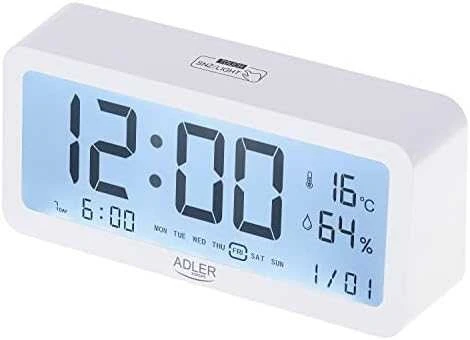 Adler | Žadintuvas | AD 1195w | Signalizacijos funkcija | Baltas