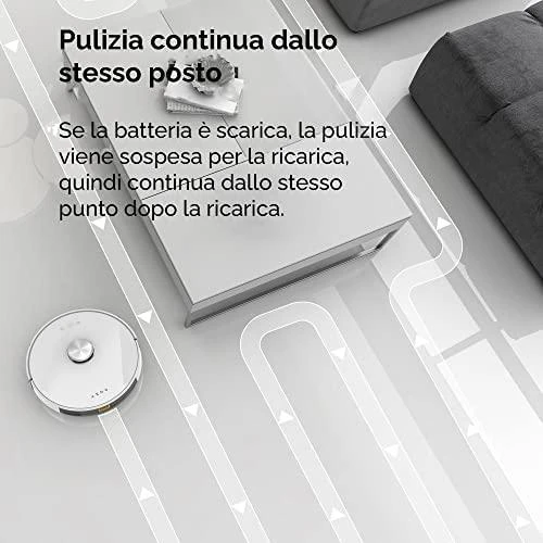 Dulkių siurblys - robotas Aeno RC2S, Baltas