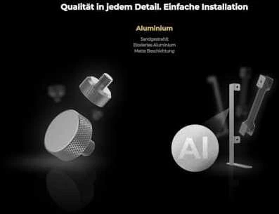 AENO Premium Eco Smart Heater, 700W, Grūdintas stiklas, Infraraudonųjų spindulių+konvekcinis šildymo tipas, LED ekranas, Kištuko tipas: Europa (E/F tipas), Pilkas