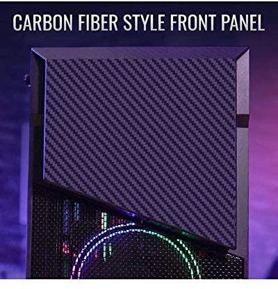 Aerocool Menace Saturn FRGB „Midi Tower“ Juoda