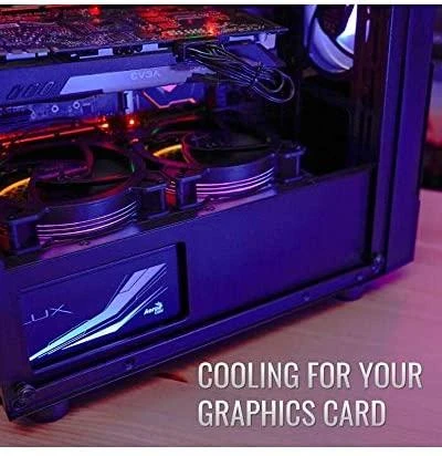 Aerocool Menace Saturn FRGB „Midi Tower“ Juoda