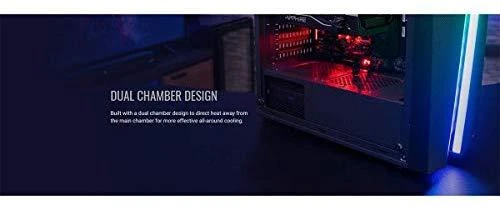 AEROCOOL AEROPGSBOLT-BK-RGB PC dėklas ATX Aerocool BOLT RGB USB 3.0 - 1x120mm Juodas FAN