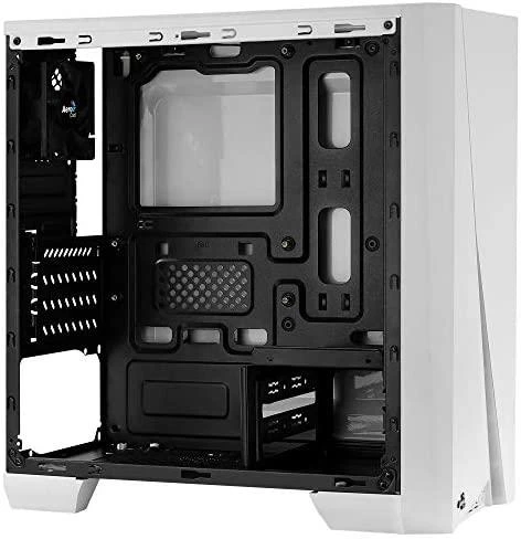AEROCOOL AEROPGSCYLONMINI-WH PC dėklas Micro-ATX Aerocool CYLON MINI RGB Baltas - USB3.0
