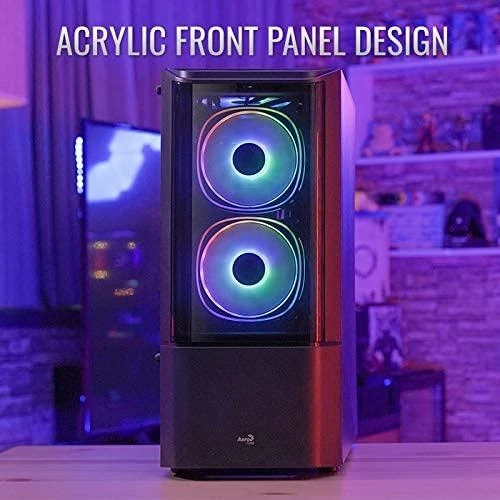 Aerocool Quantum v3 TG juodas ATX ACCM-PV30133.11