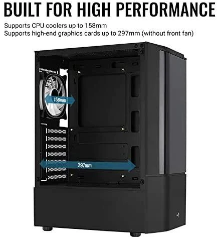 Aerocool Quantum v3 TG juodas ATX ACCM-PV30133.11