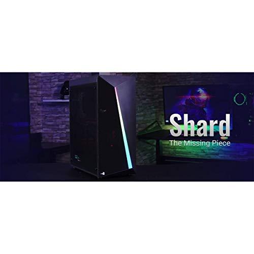 Korpusas Aerocool PGS SHARD RGB AEROPGSSHARDRGB-BK (ATX, Micro ATX, Mini ATX, juodos spalvos)