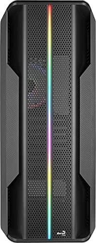Aerocool Splinter Duo Midi–Tower – juoda